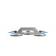 Veribor Aluminium Triple Pad Lifter - 100kg Capacity