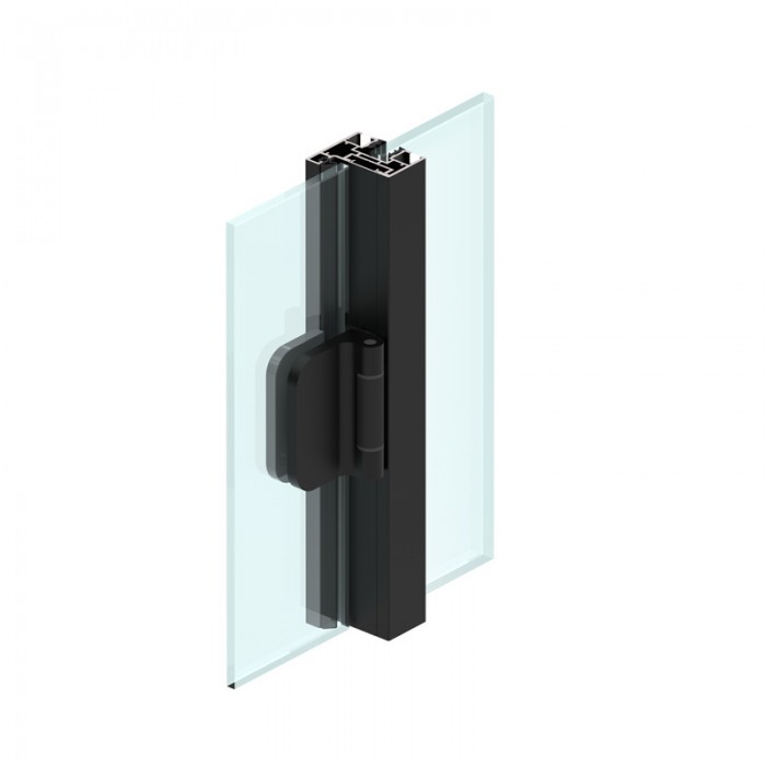 LED Door Frame Profile - Black