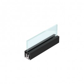 LED Track System (Without Semi Transparent Covers) - Black