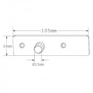 Standard Top Pivot 15mm SSS