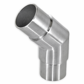 Handrail 135° Connector for Tube - 48.3mm - 2.0mm - 316SS