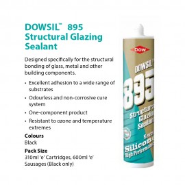 Dow Corning 895 Black Structural Glazing