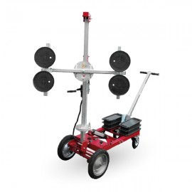 250kg Glass Mounting Device Inc Hand Winch & Side Shift
