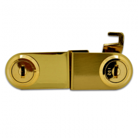 Double Door Lock Gold