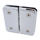 Bi-Folding 180 Degree - Outward Glass To Glass Hinge - PC