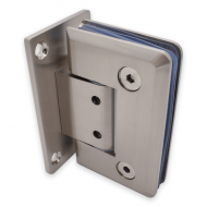 Adjustable Wall To Glass Shower Hinge - Satin Chrome