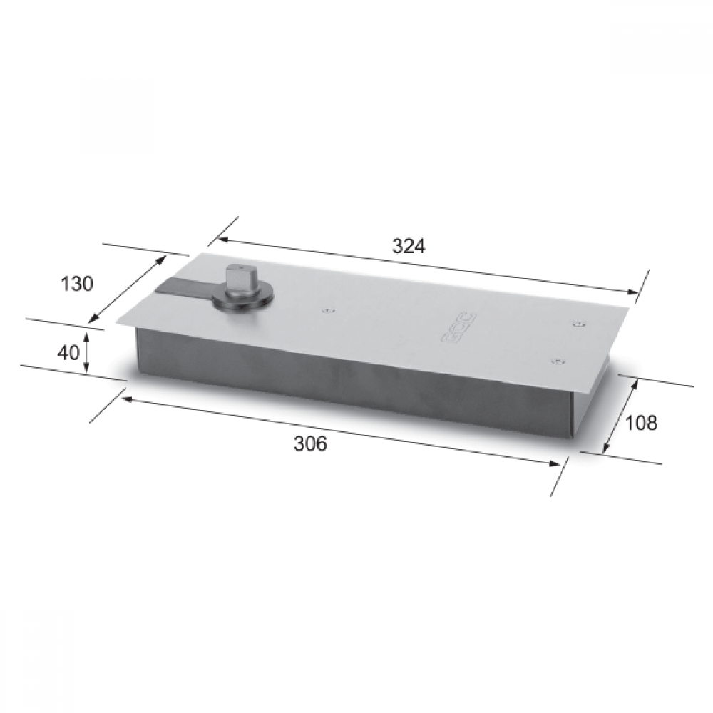 Floor Spring - 90 Degree Hold Open (20NM)