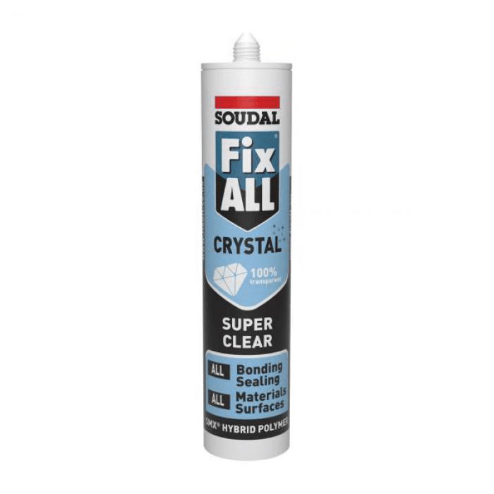 Soudal Fix ALL Adhesive and Sealant - Clear