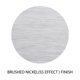 15mm Brushed Nickel(SS Effect) U Channel - 10mm Thick Glass