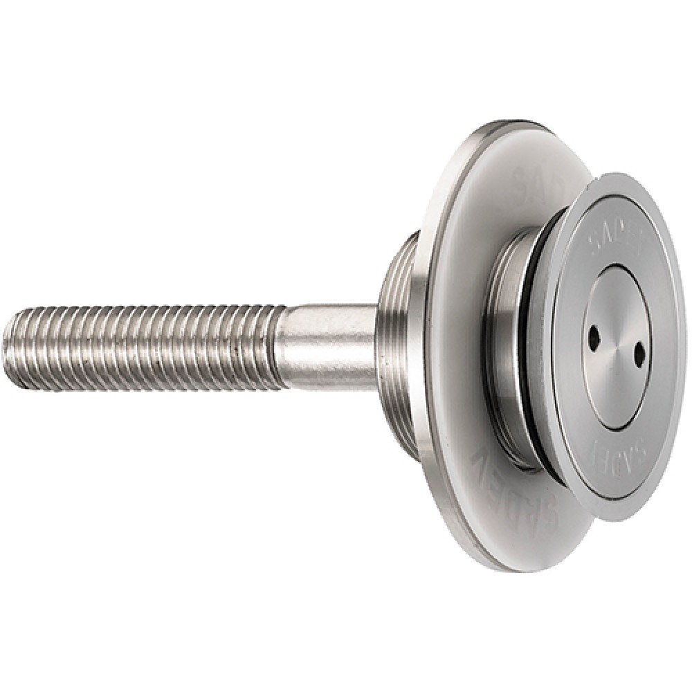 Countersunk Fixed Bolt For 22 - 26mm Thick Glass (Outside Fi