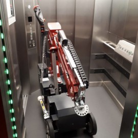 295kg Capacity Indoor Glassworker Glazing Robot