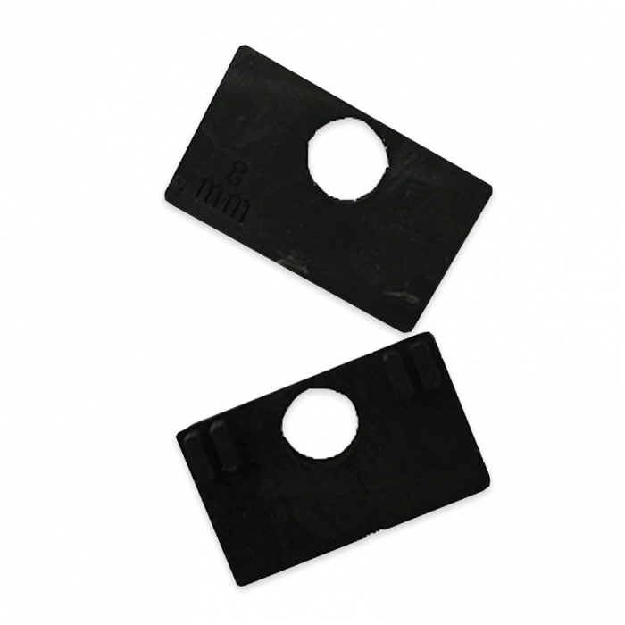 Rubber Gasket For 52x52mm Clamp - 8mm Glass
