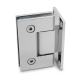 Shannon SQ Range - Wall To Glass Shower Hinge - PC