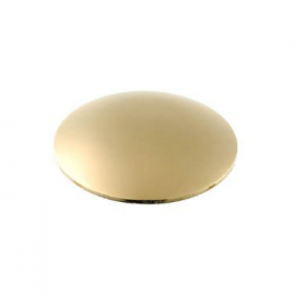 10mm - Mushroom Coverheads Polished Brass