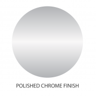 1.3 Metre Square Reinforcing Bar - Polished Chrome