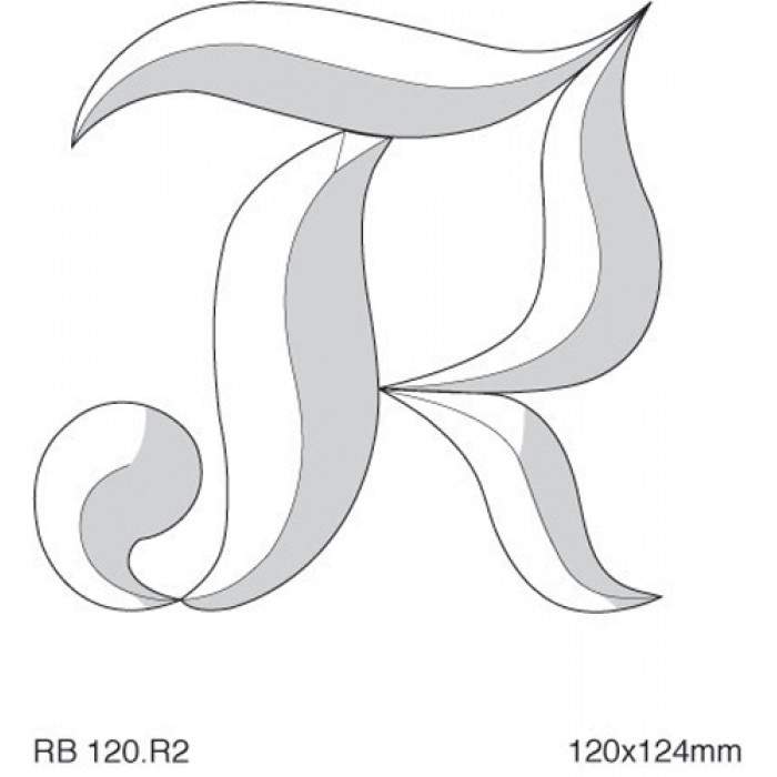 Stylised Alphabet letter R (4)