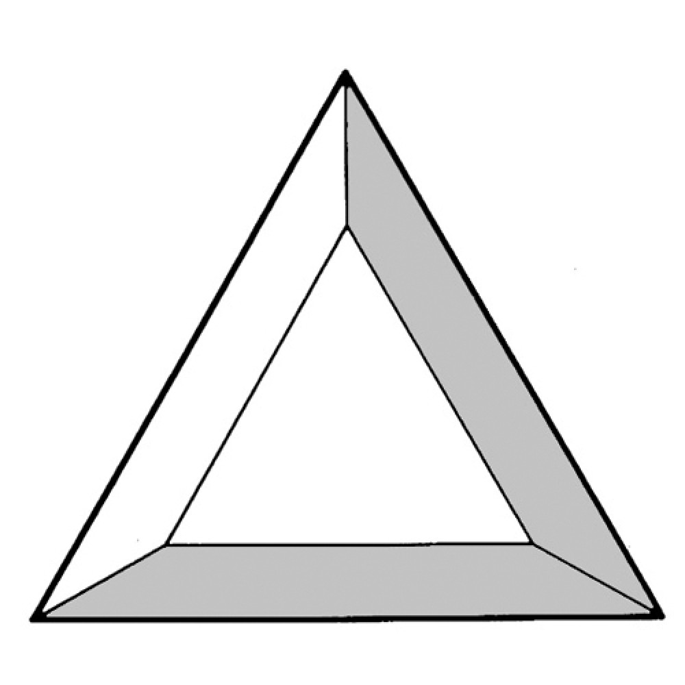 Triangle 76x76x76mm (1)