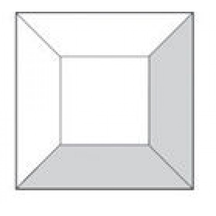 Clear Feature Concave Square 76x76mm (1)