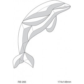Single Dolphin 146x174mm