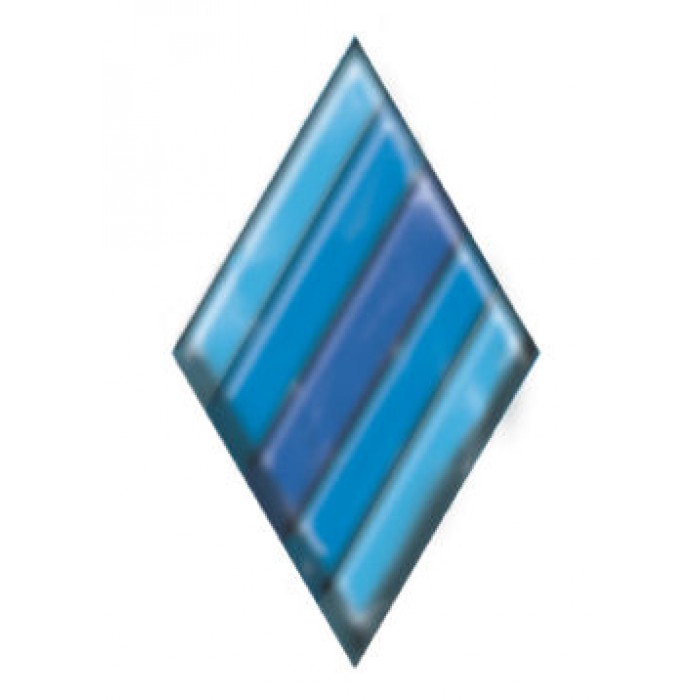 Diamond 76x127mm Dark/Mid/Sky Blue