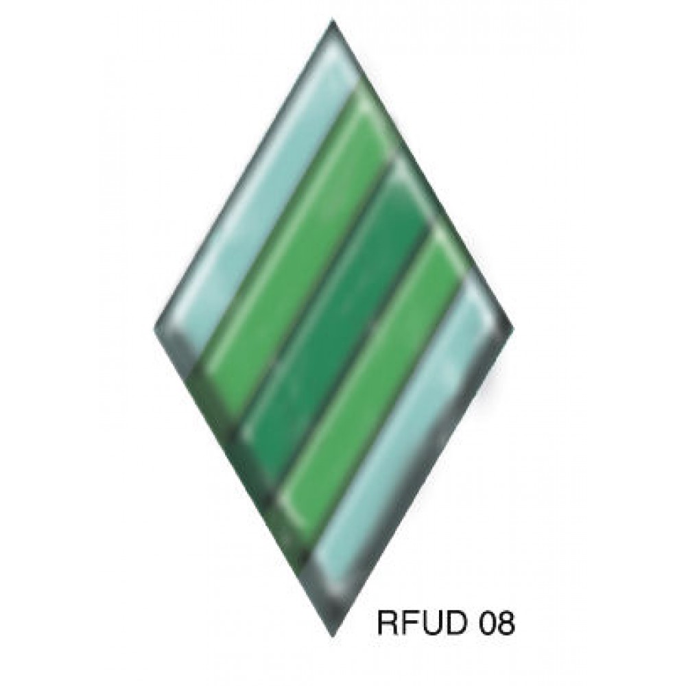 Diamond 76x127mm Dark/Mid/Sea Green
