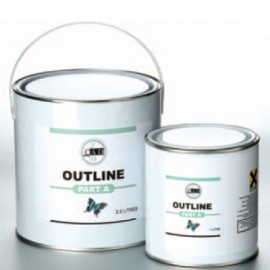 Pewter Outline Resin 2.5 Litres Part A