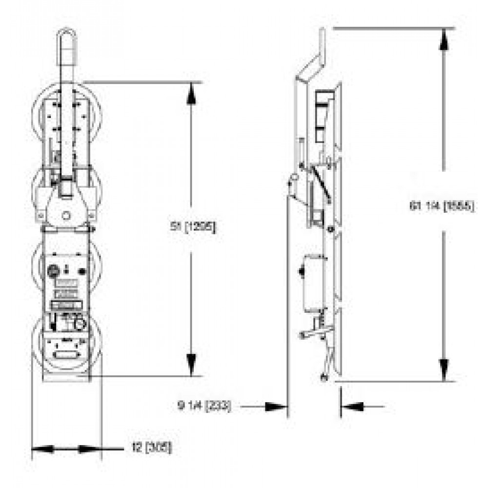 Woods PC1104DCO Vacuum Lifter Hire - 320KG
