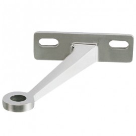 304 SS One Way Spider Bracket - Left - Includes Glass Bolt