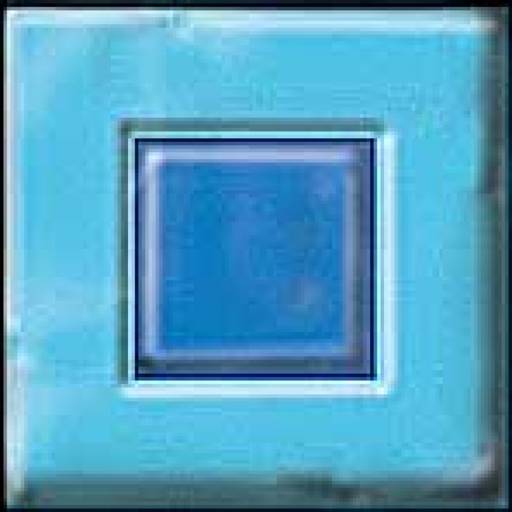 Square 60x60mm Dark/Sky Blue